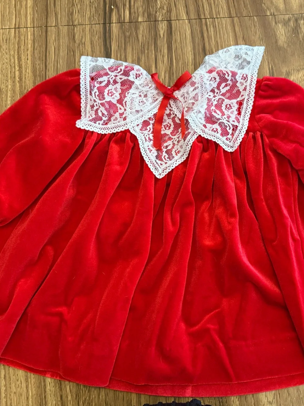 Vintage Christmas Dress, 4T (fits more like 3T)